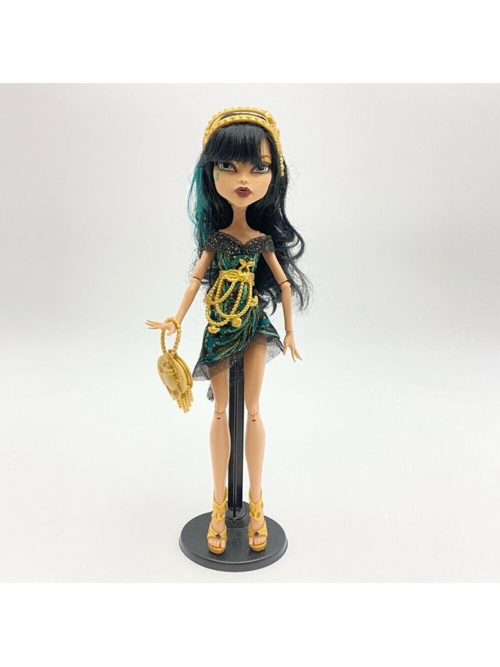 Monster High Frights Camera Action Cleo De Nile Fashion Doll 2008 Mattel